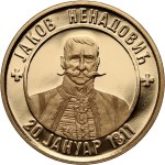 Serbia, set of 3 gold medals from 2002, Jakov Nenadovic