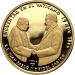 Cuba, 100 Pesos 1997, Meeting of Fidel Castro and John Paul II in Vatican