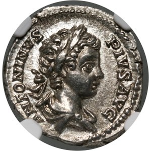 Rímska ríša, Caracalla 198-217, denár, Rím