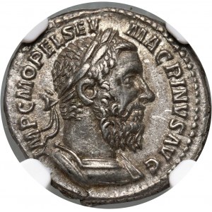 Římská říše, Macrinus 217-218, denár, Řím