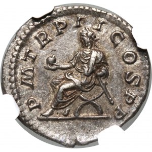Rímska ríša, Macrinus 217-218, denár, Rím