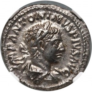 Roman Empire, Elagabalus, 218-222, Denar, Rome