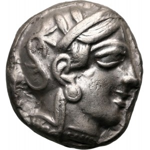 Řecko, Attika, tetradrachma po roce 449 př. n. l., Athény