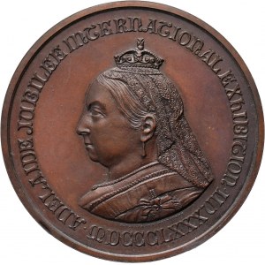 Australia, Victoria, Medal of 1887, Adelaide - Jubilee International Exhibition, First Order of Merit
