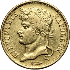 Nemecko, Vestfálsko, Jerome Napoleon, 20 frankov 1808 C