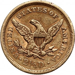 USA, 2 1/2 Dollars 1851, Philadelphia