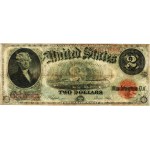 USA, 2 Dollars 1917, series E