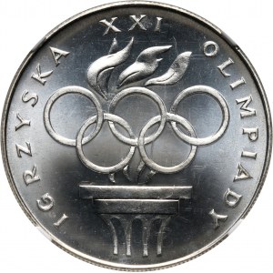 PRL, 200 złotych 1976, Igrzyska XXI Olimpiady, PROOFLIKE, najwyższa nota NGC