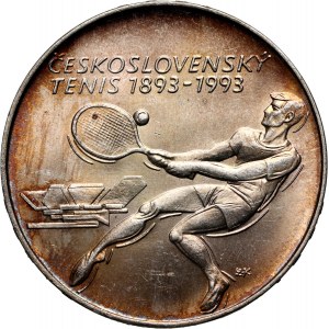 Czechoslovakia, 500 Korun 1993, Czechoslovak tennis