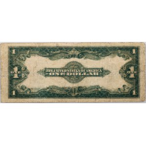 USA, 1 Dollar 1923, Silver Certificate, stars