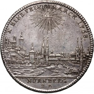 Germany, Nurnberg, Taler 1768, with title of Joseph II