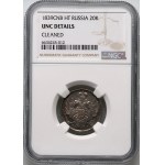 Russland, Nikolaus I., 20 Kopeken 1839 СПБ НГ, St. Petersburg