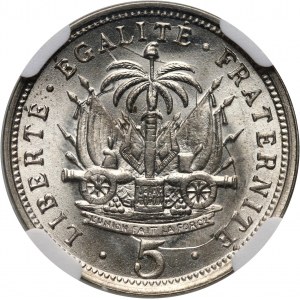Haiti, 5 Centimes 1905