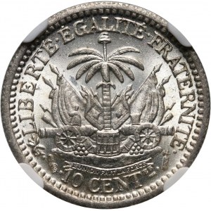 Haiti, 10 Centimes 1886