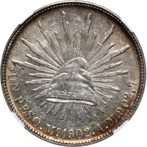 Messico, 1 peso 1902 Mo AM, Messico