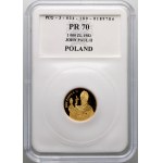 PRL, 1000 złotych 1982, Valcambi, Jan Paweł II, stempel lustrzany (Proof)