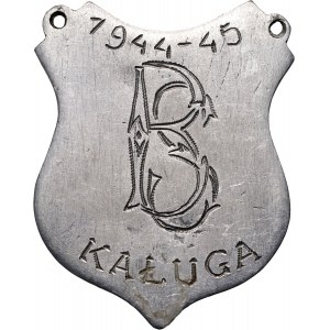 RFSRR, Ryngraf patriotyczny żołnierza AK zesłanego do obozu w Kałudze 1944-45