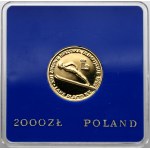PRL, 2000 złotych 1980, Olimpiada w Lake Placid