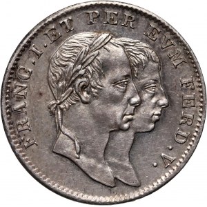 Hunagary, Franz I, Coronation Jeton 1830, (ø 20 mm), Hungarian coronation of Ferdinand V