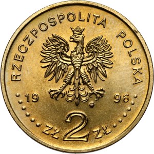 III RP, 2 złote 1996, Zygmunt August