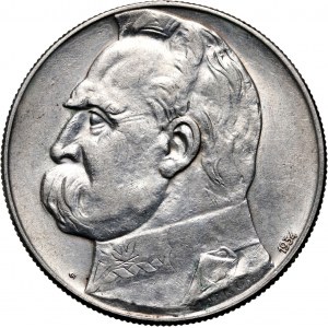 II RP, 10 złotych 1934 S, Warszawa, Józef Piłsudski - Orzeł Strzelecki