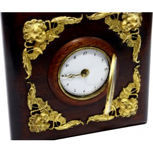 Zegar kominkowo-buduarowy, Argand, Londyn, przełom XVIII wieku