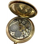 Szwajcaria, złoty zegarek kieszonkowy, sygnowany V.Henri Leuba
