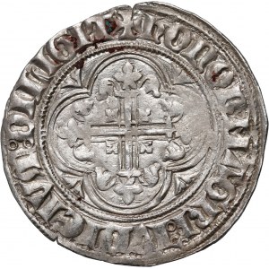 Deutscher Orden, Winrych von Kniprode 1351-1382, halber Pfennig