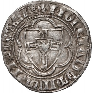Teutonic Order, Winrych von Kniprode 1351-1382, half-shekel