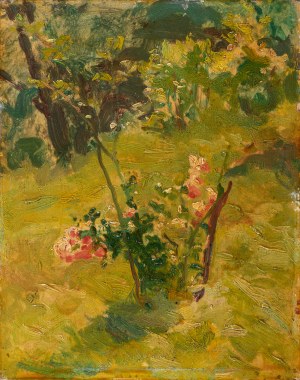 Iwan Trusz (1869-1941), W ogrodzie, lata 20. XX w.