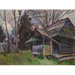 Stanislaw Kamocki (1875-1944), Highlander cottage, 1920s.