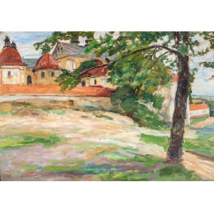 Oleksa Tretjakow, Ansicht des Klosters in Kalwaria Zebrzydowska, 1926