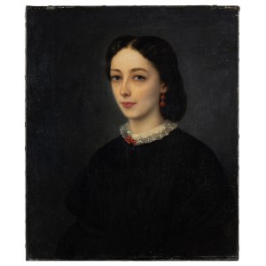 Artysta nierozpoznany, Portret kobiety, poł. XIX w.