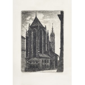 Jan Wojnarski (1879-1937), Marienkirche in Krakau, 1930er Jahre.