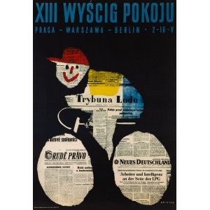 XIII Peace Race - proj. by Waldemar ŚWIERZY (1931-2013), 60 (reprint)