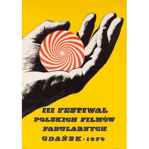 3rd Polish Feature Film Festival. Gdańsk - 1976 - designed by Jerzy KRECHOWICZ (b. 1937), 1975.