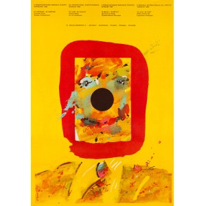 8th International Poster Biennale. Warsaw 1980 - designed by Waldemar ŚWIERZY (1931-2013), 1980.