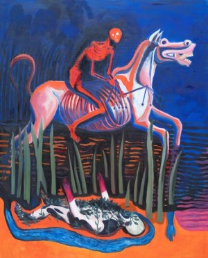Grzegorz Wnęk, Jeździec (Inspirowany freskiem „Triumf śmierci z Palermo”)