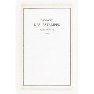 Frederic Hillemacher, Catalogue des Stampes… Jean Pierre Norblin