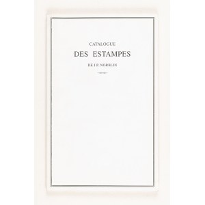 Frederic Hillemacher, Catalogue des Stampes... Jean Pierre Norblin