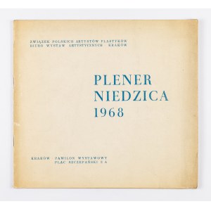 Katalog wystawy, Plener Niedzica 1968