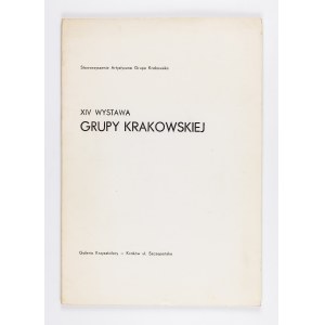 Katalog wystawy, XIV Wystawa Grupy Krakowskiej