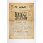 Prasa emigracyjna, Głos Anglii. Specjalny dodatek z 20 listopada 1947 r.; Głos Anglii nr 38 z 1949; Orzeł Biały nr 13 z 1965