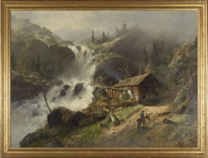 Carl SCHULTZE, Pejzaż górski