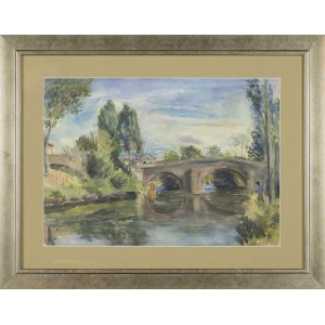 Stanisław GRABOWSKI, Brücke über den Fluss bei Chartres