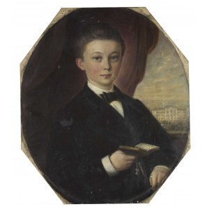 A. KRUEGER, Porträt eines Jungen