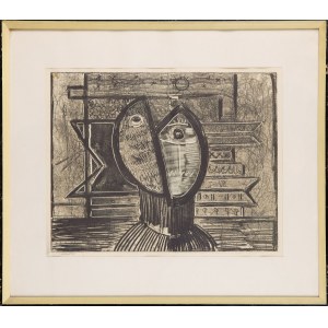 Artist unspecified, Polish (20th century), Head, ca. 1965