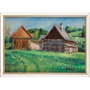 BUDINSKY (20th century), In the countryside, 1991
