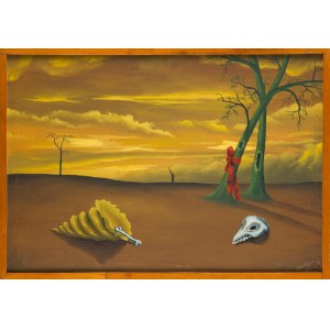 L. WAWRZYK (20th century), Surrealist Composition, 1982