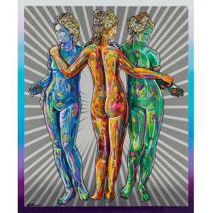 Michal Mąka (b. 1989, Kalisz), The Three Graces , 2022